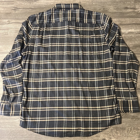 Faherty The All Time Plaid Lightweight Flannel Button Up Shirt Men's Size XL - Picture 10 of 10